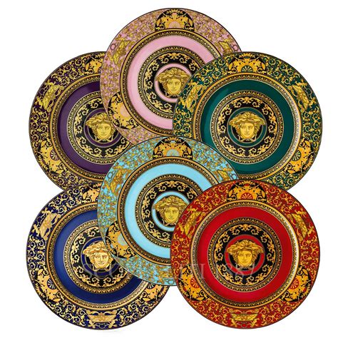 versace platten königskette|versace plates for sale.